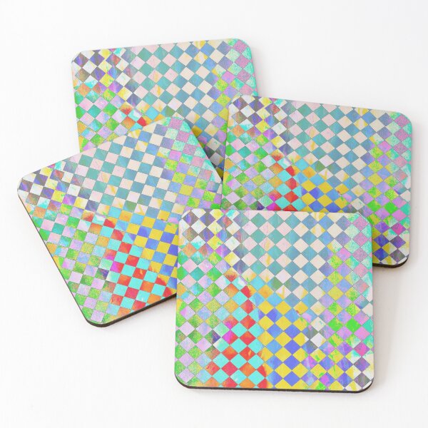 Item preview, Abstract checkers designed and sold by ibelieveimages.