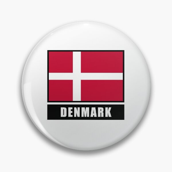 Item preview, Denmark Danish flag flag designed and sold by GeogDesigns.