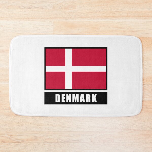 Item preview, Denmark Danish flag flag designed and sold by GeogDesigns.