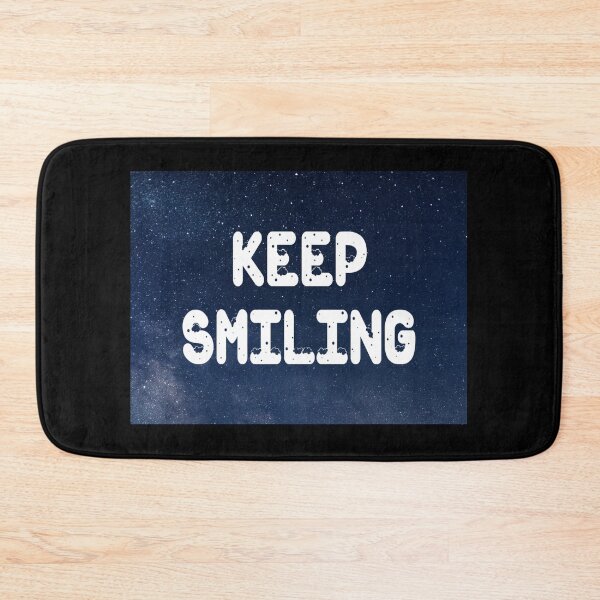 Item preview, Keep smiling on nights sky background mask designed and sold by KGN  CREATIVITY.