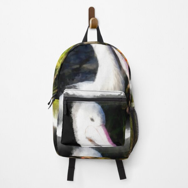 Item preview, A white bird and its big beak designed and sold by ashishagarwal74.