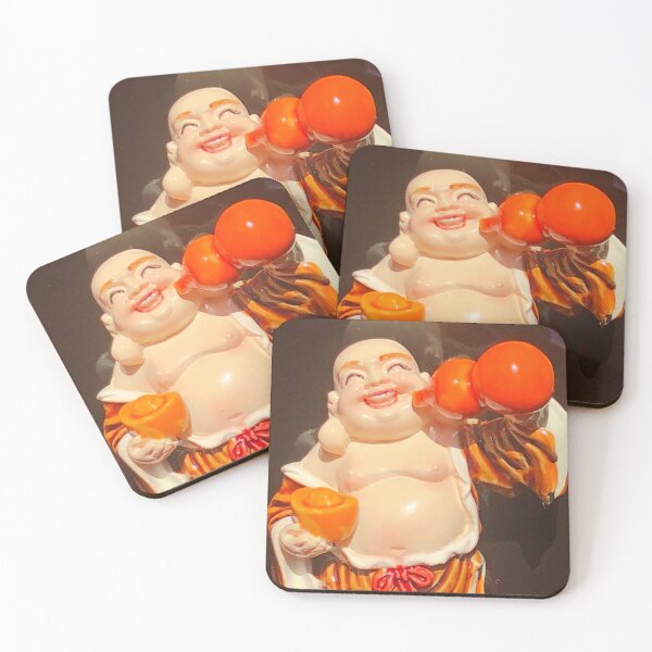 Item preview, Laughing Buddha Chinese Monk  designed and sold by Kaushal Pal.