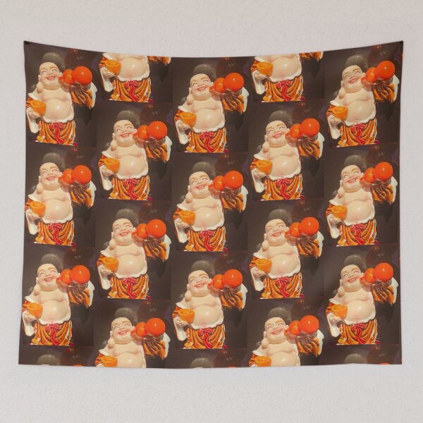 Item preview, Laughing Buddha Chinese Monk  designed and sold by Kaushal Pal.