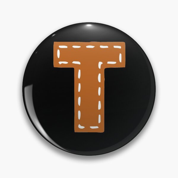 Item preview, T letter sewn in college style USA leather designed and sold by GeogDesigns.