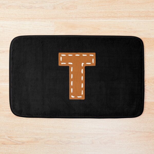 Item preview, T letter sewn in college style USA leather designed and sold by GeogDesigns.