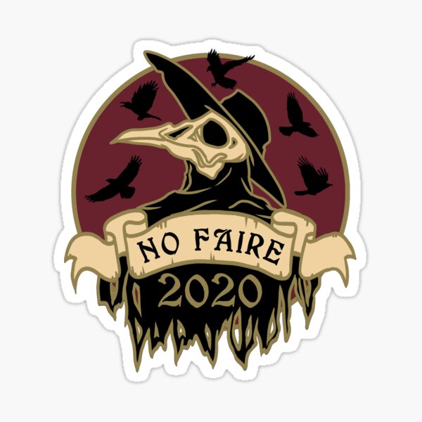 No Faire 2020 Sticker