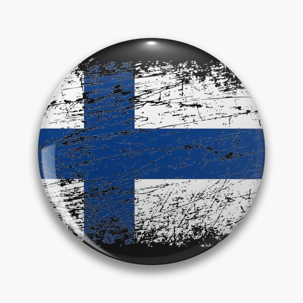 Item preview, Finland Finnish flag flag designed and sold by GeogDesigns.