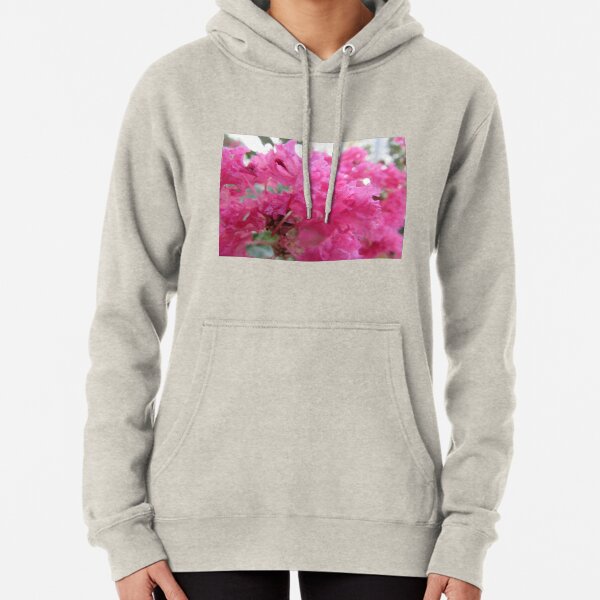 pink bougainvillea flower Pullover Hoodie