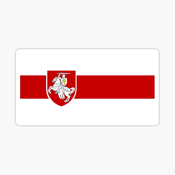 Belarus 10 stickers set Belarusian flag decal bumper stiker car auto bike laptop 