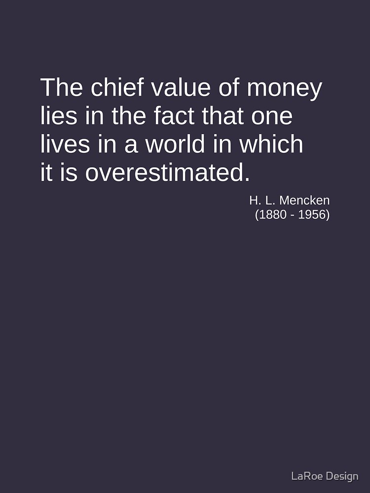 The Value of Money by jlaroe