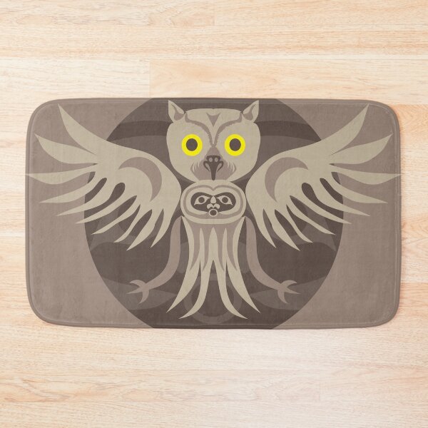 Item preview, western screech owl designed and sold by Mark Gauti.