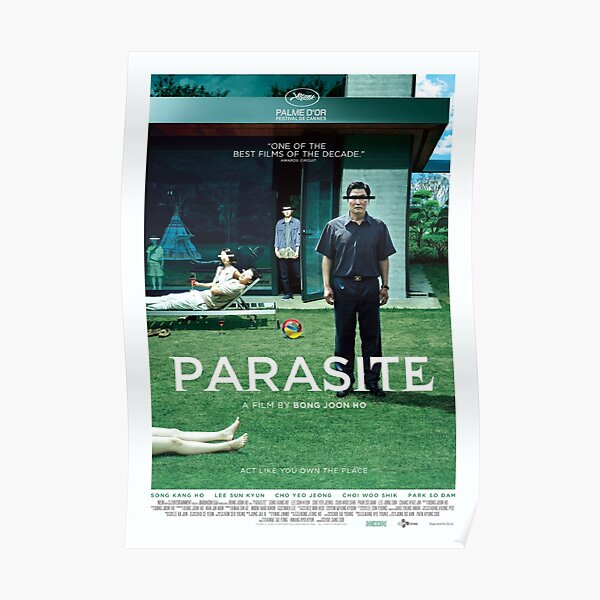 Affiche de film de parasite Poster