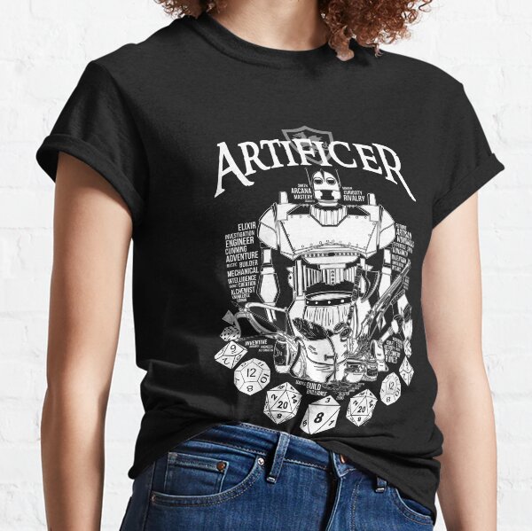 RPG Class Series: Artificer - White Version Classic T-Shirt