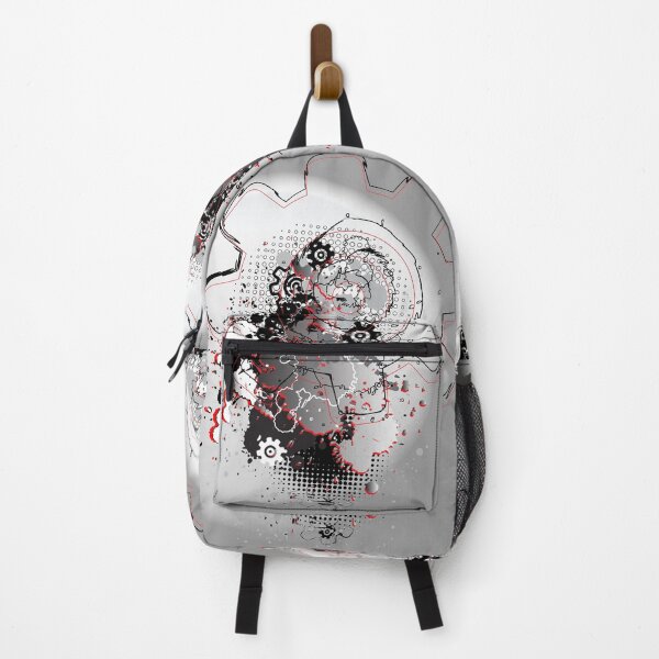 Item preview, Gear Trash Polka Art designed and sold by Sima Sirus.