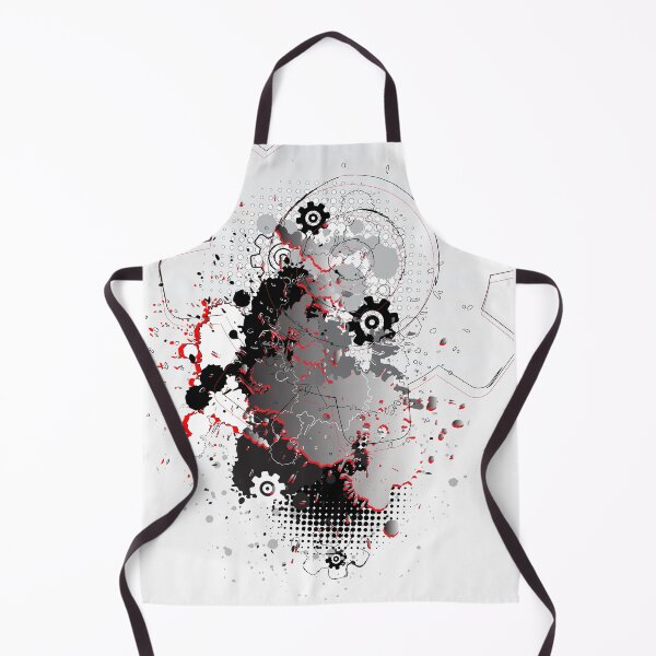 Item preview, Gear Trash Polka Art designed and sold by Sima Sirus.