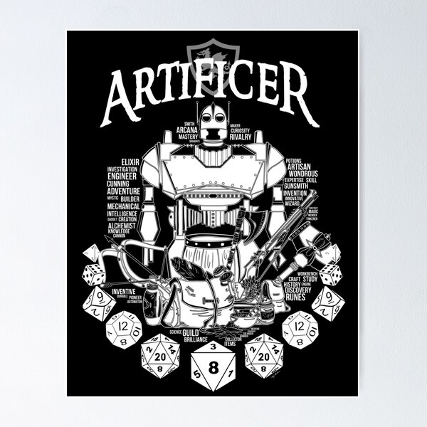 Item preview, RPG Class Series: Artificer - White Version designed and sold by Milmino.