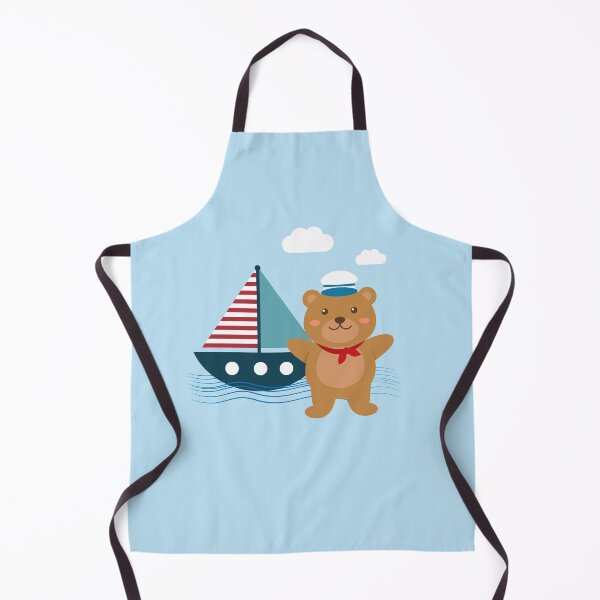 Item preview, Happy Sailor Bear Kids Tee designed and sold by amethystdesign.
