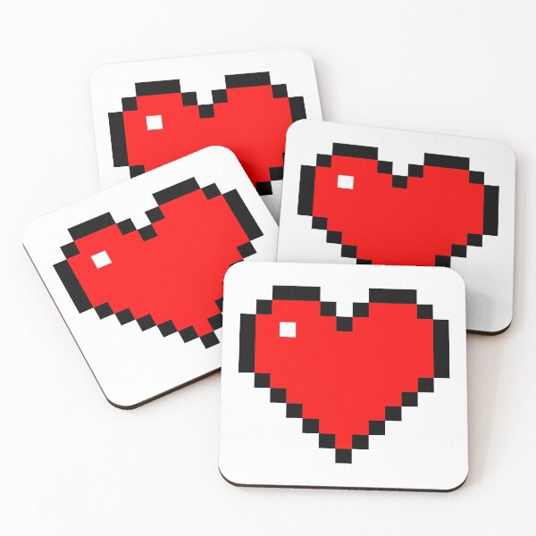 Item preview, red heart designed and sold by Vernon Carl D'souza.