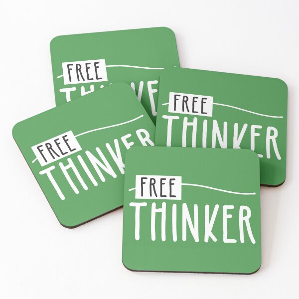 Item preview, Free Thinker designed and sold by BlueZenStudio.