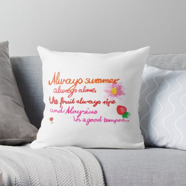 Always summer... Throw Pillow