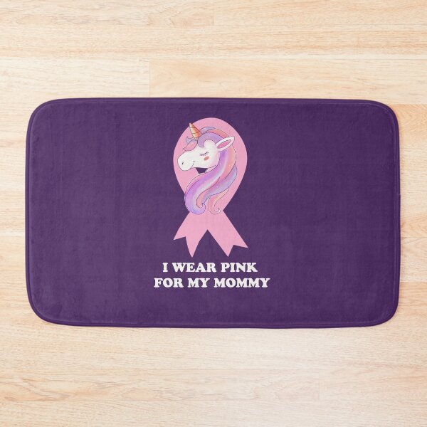 Artikelvorschau, Krebs-Bewusstseins-Einhorn, das ich rosa für meine Mama-Kinder-T-Shirt trage entworfen und verkauft von amethystdesign.