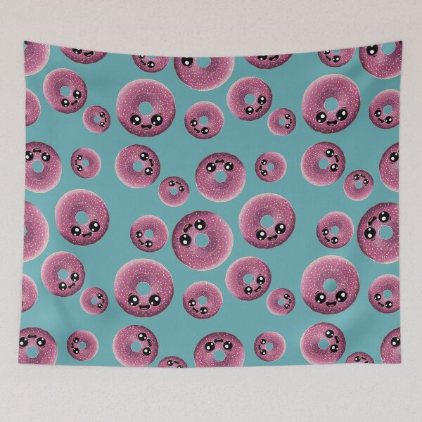 Item preview, Happy Doughnut Kawaii designed and sold by Rooks-Artworks.
