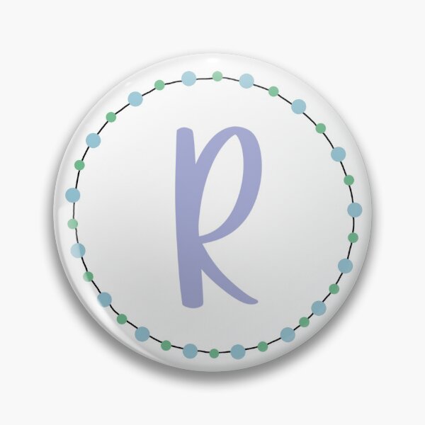 Item preview, Blue, Green Purple Circle R designed and sold by Meghan Hill.