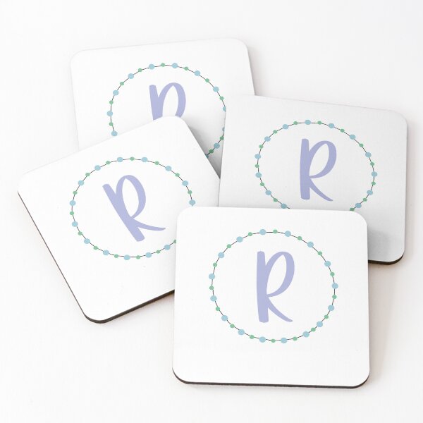 Item preview, Blue, Green Purple Circle R designed and sold by Meghan Hill.