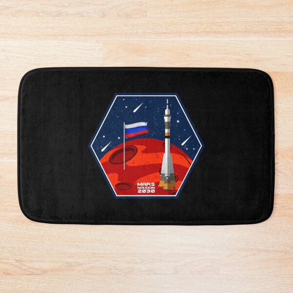 Item preview, Space Russia Россия Mars Red Planet Rockets Spaceship Spaceshuttle Interplanetary Travel Gift designed and sold by TheAplus.
