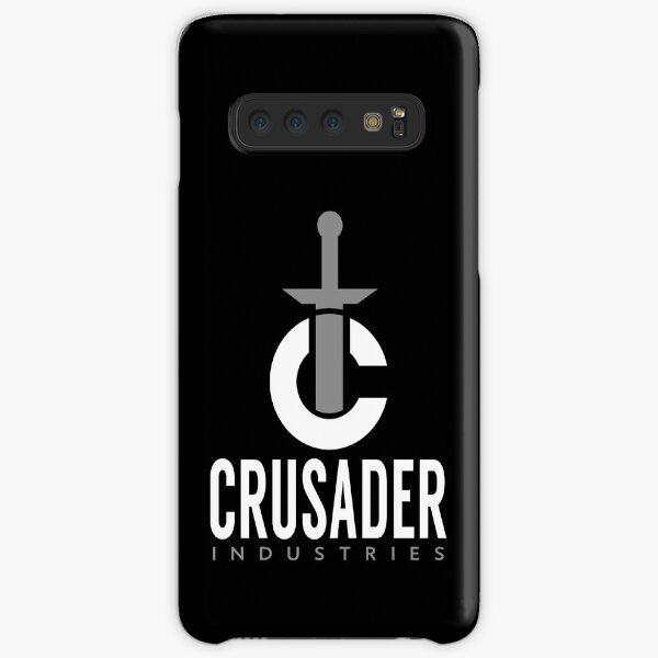 Crusader Industries Logo Star Citizen BW Samsung Galaxy Snap Case