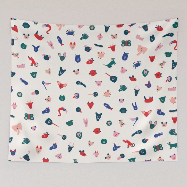 Item preview, Happy Animalz designed and sold by Keiko Nabila Yamazaki.