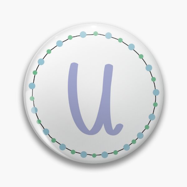 Item preview, Blue, Green Purple Circle U designed and sold by Meghan Hill.