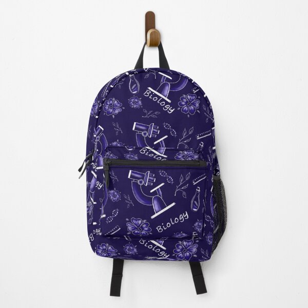 Item preview, pattern school biology blue background designed and sold by undinam84.