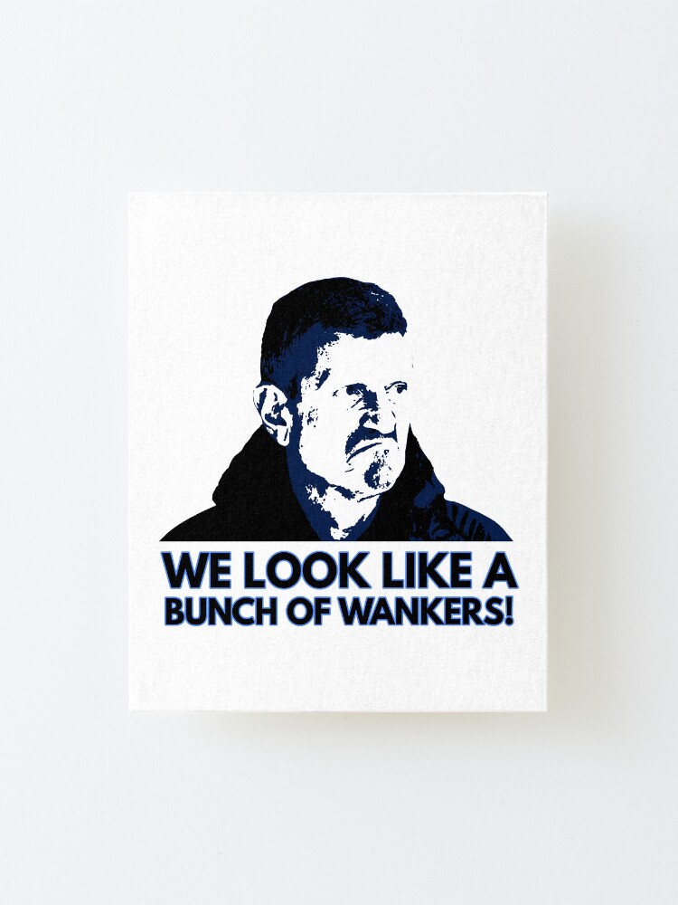 Alternate view of An Unimpressed Guenther Steiner Mounted Print