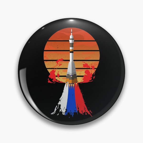 Item preview, Space Race Russia Россия Mars Red Planet Rockets Spaceship Gift designed and sold by TheAplus.