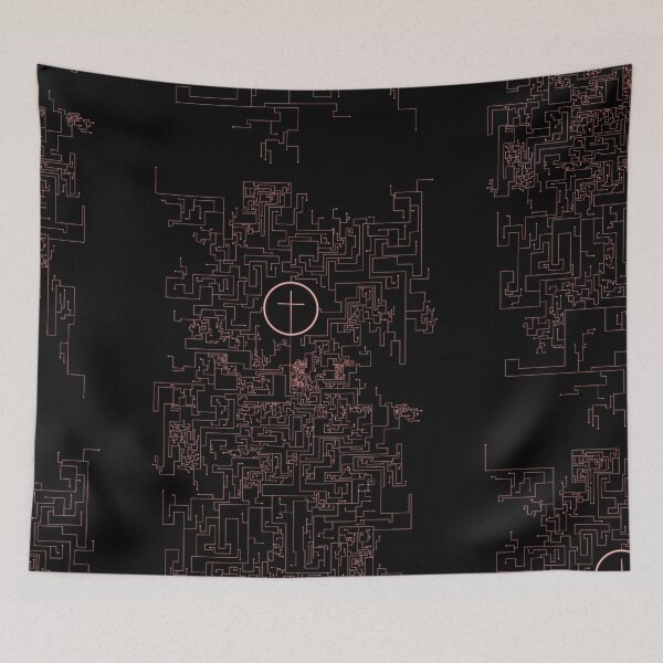 Item preview, Tech Cross | Red designed and sold by ZMorrisDesigns.