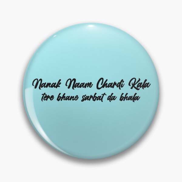 Item preview, Nanak Naam Chardi Kala designed and sold by jasleenM.