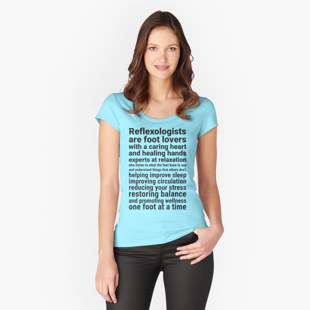 Item preview, Fitted Scoop T-Shirt designed and sold by Onpointholistic.