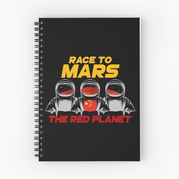 Item preview, Space Race Astronauts China Chinese Mars Red Planet Spaceship Gift designed and sold by TheAplus.