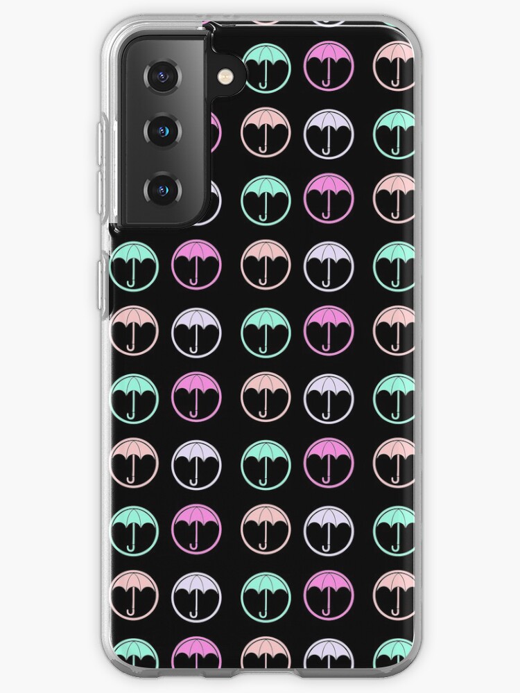 Funda de Samsung Galaxy «The Umbrella Academy Logo Pastel - Negro» de  shiriru | Redbubble