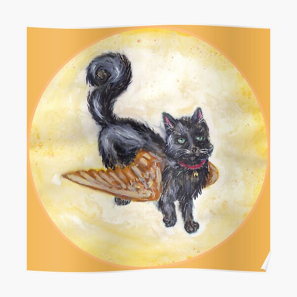 wandbilder gefl c3 bcgelte katze redbubble
