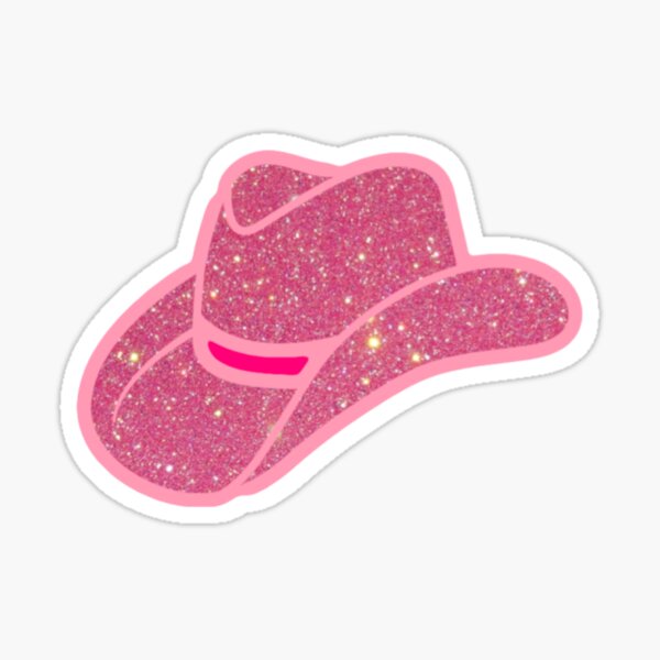 New Chicks With Attitude Pink Glitter Sparkle Sticker Quality Decal 4" X 2" 