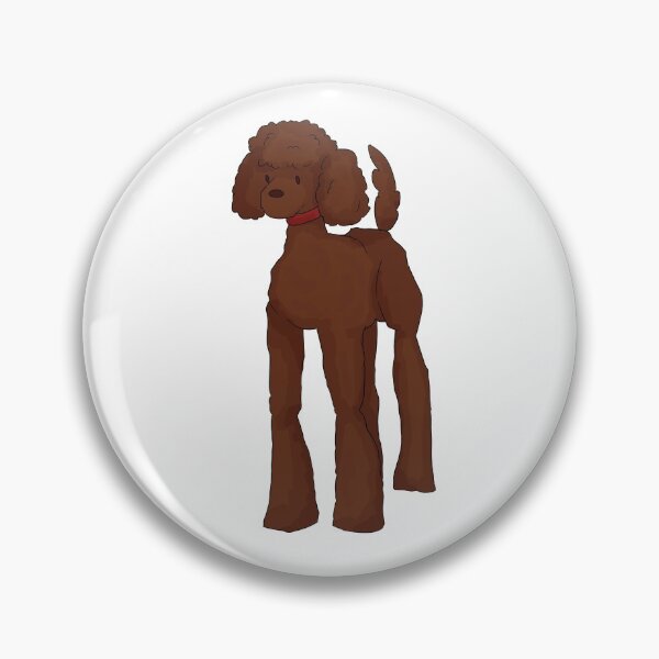 Item preview, Coral poodle with long legs designed and sold by savanamms6.