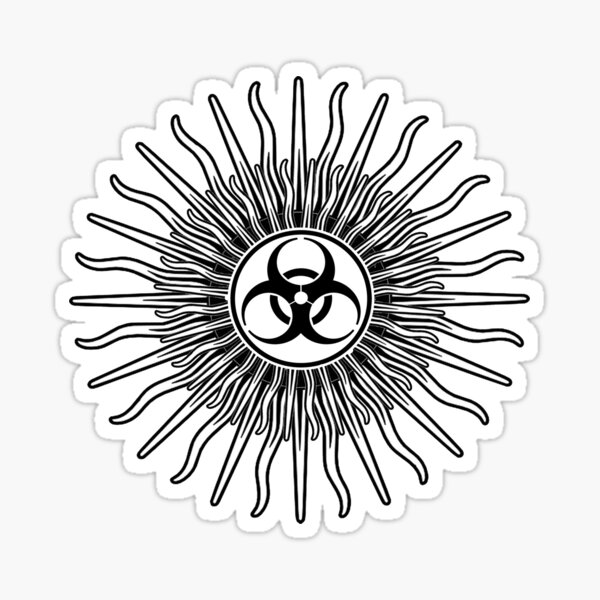 Urban Wyrd: Biohazard Sticker