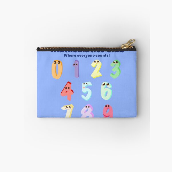 Item preview, School Mathematics Club Cute Cartoon Numbers designed and sold by twicetrader.