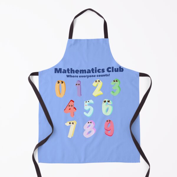 Item preview, School Mathematics Club Cute Cartoon Numbers designed and sold by twicetrader.