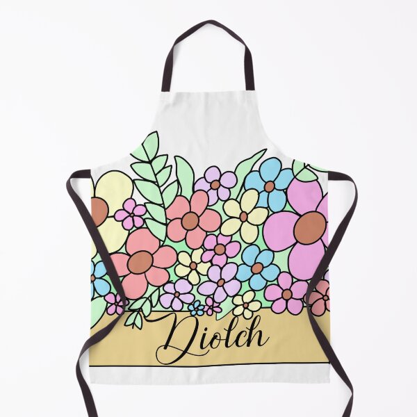 Item preview, Pretty Pastel Floral Diolch designed and sold by MammaPanda.