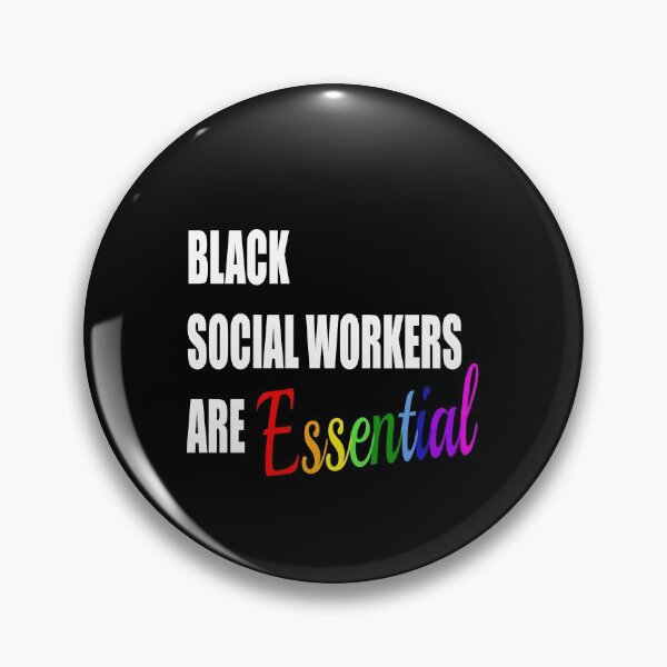 Item preview, Black Social Workers Are Essential Gift designed and sold by jpjournals.
