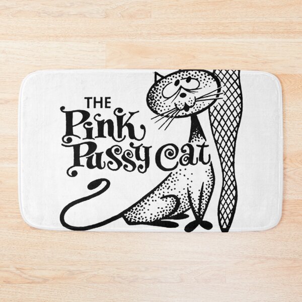Item preview, The Pink Pussycat Retro Matchcover designed and sold by segrob.