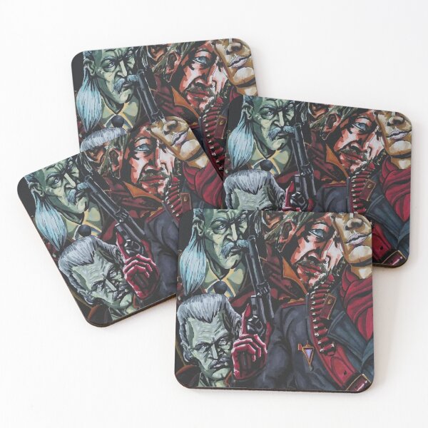 Item preview, Metal Gear Solid - Revolver Ocelot portrait (original) designed and sold by Stag Art Studios.